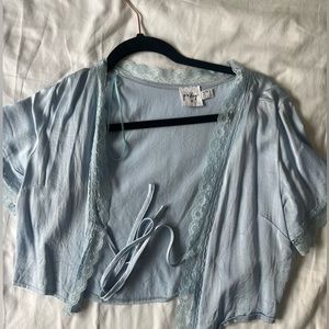 Princess Polly tie crop top